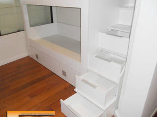 Litera a medida Escalera Lateral | Habitación Infantil | Barcelona | Manel, Fusteriamanel.com Fusteriamanel.com Modern style bedroom