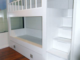 Litera a medida Escalera Lateral | Habitación Infantil | Barcelona | Manel, Fusteriamanel.com Fusteriamanel.com غرفة نوم