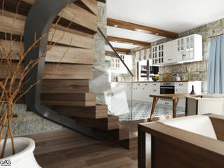 INTERIOR DESIGN FOR IMAR INSAAT, ROAS ARCHITECTURE 3D DESIGN AGENCY ROAS ARCHITECTURE 3D DESIGN AGENCY Living room