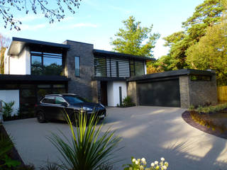 Nairn Road, Canford Cliffs, David James Architects & Partners Ltd David James Architects & Partners Ltd Rumah Modern