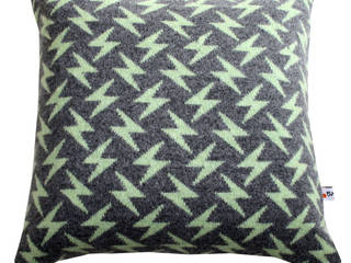 Knitted Lightening Bolt Cushion , Bob&John Knitwear Bob&John Knitwear Moderne slaapkamers