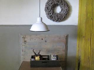 Lampen: brocant & industrieel, Were Home Were Home Rustic style living room