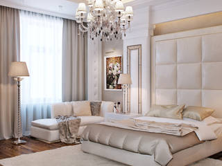 Квартира на Московском проспекте, EJ Studio EJ Studio Classic style bedroom