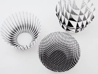 Air Vase, Japanse papieren vaas, Kleuroptafel Kleuroptafel Moderne Esszimmer