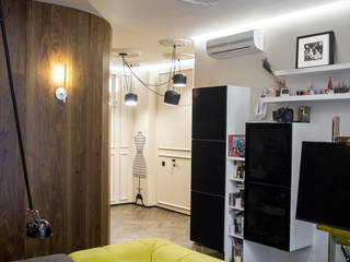 Квартира для молодоженов, ToTaste.studio ToTaste.studio Eclectic style living room