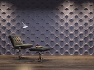 Panele 3D, Deeco Deeco Moderne Arbeitszimmer