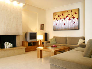 Quadri fiori: Belli e Moderni con un stile Unico, BIMAGO.it BIMAGO.it Modern living room