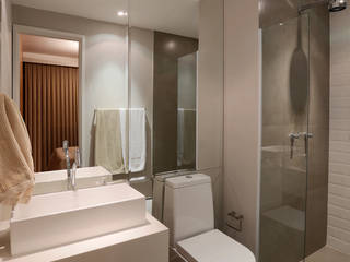 Brooklin | Decorados, SESSO & DALANEZI SESSO & DALANEZI Phòng tắm phong cách hiện đại