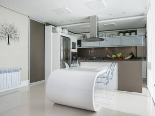 Residência, Andreia Benini Arquiteta Andreia Benini Arquiteta Modern style kitchen