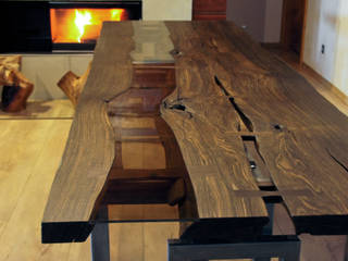 Bok / Black Oak 1600 years, Old Wood Design Old Wood Design Гостиная в рустикальном стиле