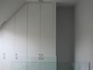 Apertura ático , espacios abiertos Las Tablas -Madrid, key home designers key home designers Modern dressing room