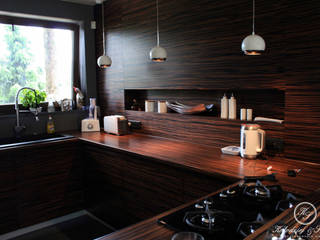 HABAN, Kołodziej & Szmyt Projektowanie Wnętrz Kołodziej & Szmyt Projektowanie Wnętrz Modern style kitchen