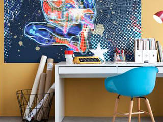 Marvel Super Heroes Murals, Paper Moon Paper Moon Parede e pisoPapel de parede
