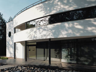 Villa B. in Lanaken (Be), Lab32 architecten Lab32 architecten Modern Houses