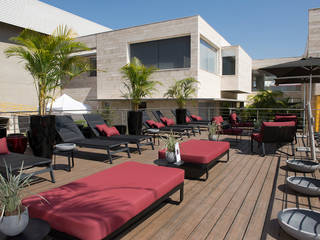 Lounge Solarium - Christie Cornelio e Diego Arasanz, Green House Moveis Green House Moveis Commercial spaces