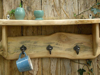 Sycamore Shelf , Seagirl and Magpie Seagirl and Magpie Rustic style kitchen