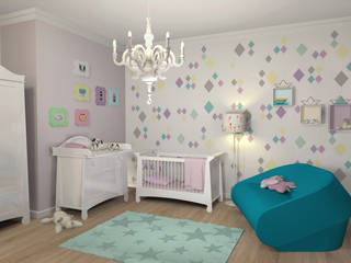 Nowoczesny pokój dziecięcy, Le Pukka Concept Store Le Pukka Concept Store Dormitorios infantiles Iluminación
