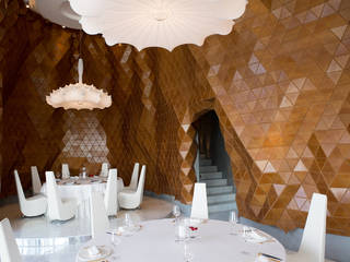 Reign Restaurant, Dubai, Wood-Skin® Wood-Skin® Espacios comerciales