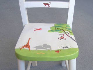 Child's Jungle Chair, Anne Taylor Designs Anne Taylor Designs Dormitorios infantiles de estilo tropical Madera Acabado en madera