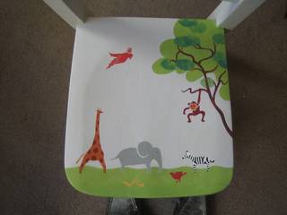 Child's Jungle Chair, Anne Taylor Designs Anne Taylor Designs Kamar Bayi/Anak Gaya AsiaTropis