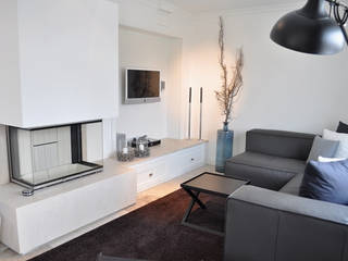 Haus auf Sylt III, SALLIER WOHNEN HAMBURG SALLIER WOHNEN HAMBURG Modern living room