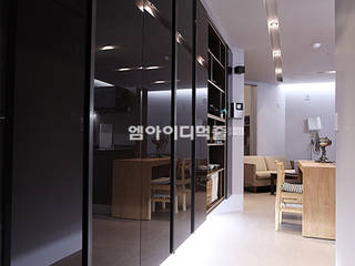 영등포구 당산동 19평형 원룸형 아파트, MID 먹줄 MID 먹줄 Vestidores de estilo moderno