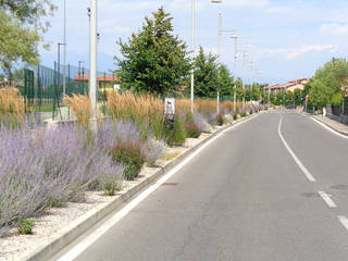Aiuole via XXV aprile - Moniga del Garda (Bs) - anno 2011-2012, matiteverdi matiteverdi Modern garden
