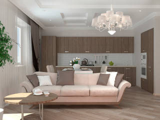Гостинная, Kalista Kalista Eclectic style living room