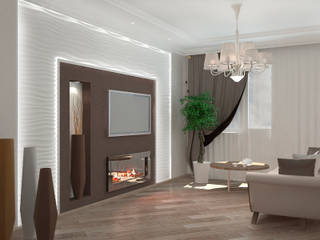 Гостинная, Kalista Kalista Eclectic style living room