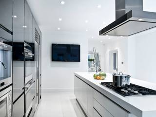 Black & White contemporary kitchen, Urban Myth Urban Myth آشپزخانه