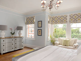 Family Home: Complete refurbishment of a Victorian Family Home in South West London, Ruth Noble Interiors Ruth Noble Interiors Klassische Schlafzimmer