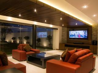 Casa J&J, [TT ARQUITECTOS] [TT ARQUITECTOS] Media room