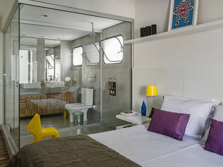 Apartamento Vila Nova Conceição, Marcella Loeb Marcella Loeb Camera da letto moderna