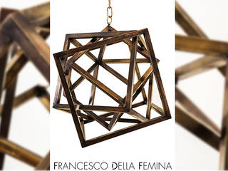 Cubing, suspended light sculpture, Francesco Della Femina Francesco Della Femina