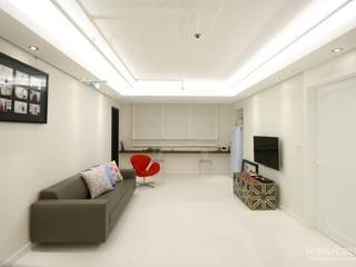 homify Salas de estar modernas