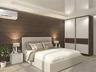 Спальня, Kalista Kalista Eclectic style bedroom
