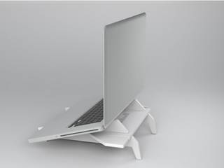 Stukk - Laptop Stand, Stukk Design Stukk Design Salas multimedia de estilo minimalista