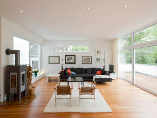 Haus WW, Ferreira | Verfürth Architekten Ferreira | Verfürth Architekten Modern living room