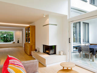 Haus G, Ferreira | Verfürth Architekten Ferreira | Verfürth Architekten Modern living room