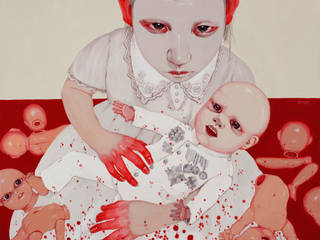 paintings- A Portrait of Pain-Ridden Human Existence, ByungheeSung ByungheeSung 更多房间