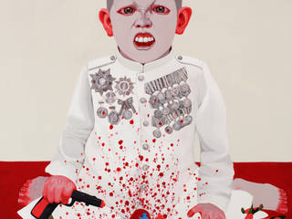 paintings- A Portrait of Pain-Ridden Human Existence, ByungheeSung ByungheeSung غرف اخرى