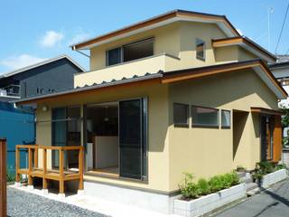 M House 落ち着きのある小住宅, 石井設計事務所／Ishii Design Office 石井設計事務所／Ishii Design Office Chalets & maisons en bois Bois Effet bois