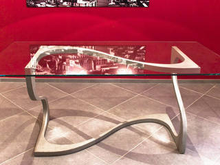 infinito, valentino battista valentino battista Modern living room Side tables & trays