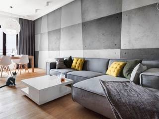 Apartament na Muranowie , OIKOI OIKOI Livings modernos: Ideas, imágenes y decoración