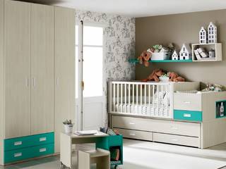 DORMITORIOS JUVENILES, MUEBLES DUERO MUEBLES DUERO Modern nursery/kids room