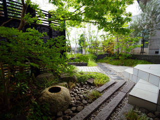 裏表つながるモノトーンな庭 2010～, にわいろＳＴＹＬＥ にわいろＳＴＹＬＥ Ausgefallener Garten