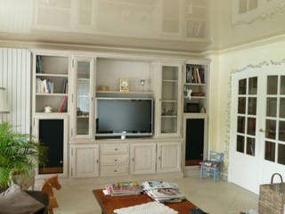 Living chêne blanchi classique, ABEMA ABEMA Living room