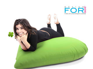 Four.tune Beanbag, design Inmovimento design Inmovimento Giardino moderno