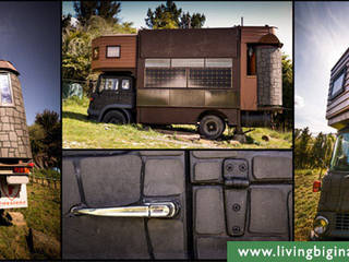 Transforming Castle Truck, Living Big in a Tiny House Living Big in a Tiny House Casas de estilo ecléctico