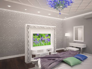 Спальня "Ирисы", LD design LD design Dormitorios de estilo ecléctico